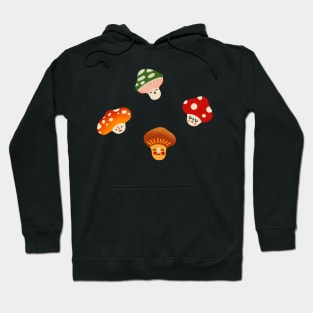 Forest Mushrooms - Sticker Pack -Cottagecore - Goblincore Aesthetic Hoodie